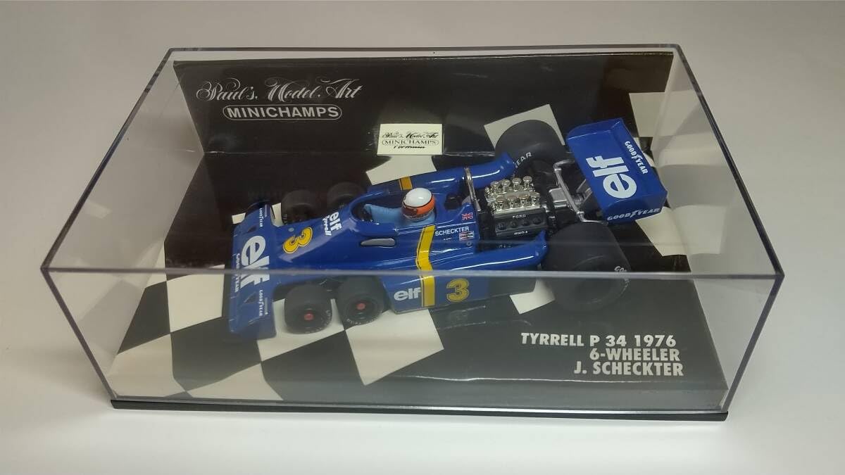 Amazon | ミニチャンプス 1/43 ティレル P34 J.シェクター | ミニカー